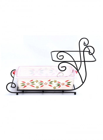 3-Piece Old World Sleigh Server Set multicolour