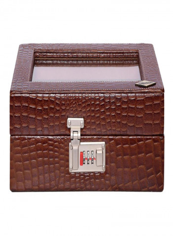 Leather Watches And Jewellery Box