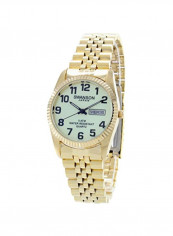 Men's Water Resistant Stainless Steel Analog Watch SW5GONGL