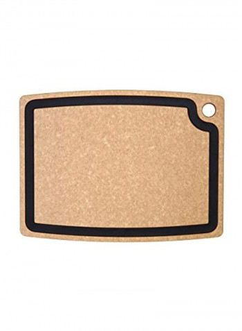Gourmet Series Cutting Board Brown/Black 17x13.327inch