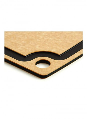 Gourmet Series Cutting Board Brown/Black 17x13.327inch