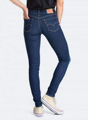 710 Super Skinny Jeans Blue