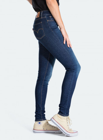 710 Super Skinny Jeans Blue