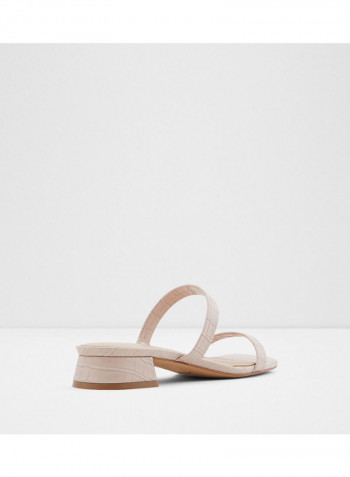 Biliwen Low Heels Sandals Beige