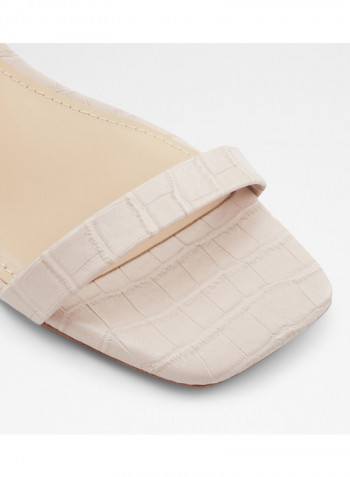 Biliwen Low Heels Sandals Beige