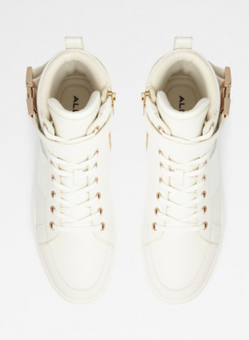 Brauer High Top Sneakers White