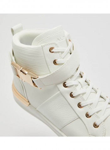 Brauer High Top Sneakers White