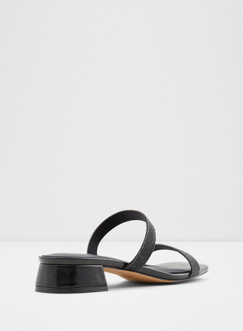 Biliwen Low Heels Sandals Black