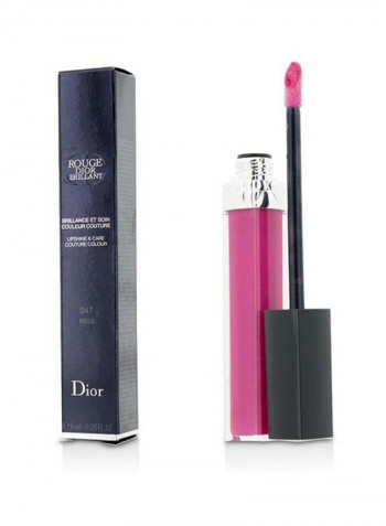 Rouge Dior Brillant Lip Shine And Care Couture Colour Lip Gloss 047 Miss