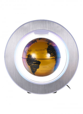 Magnetic Levitation Floating Earth Globe Set ذهبي/فضي/أسود