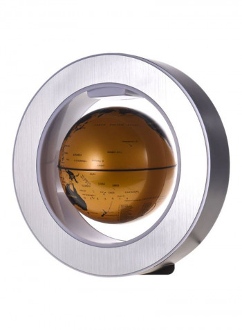 Magnetic Levitation Floating Earth Globe Set ذهبي/فضي/أسود
