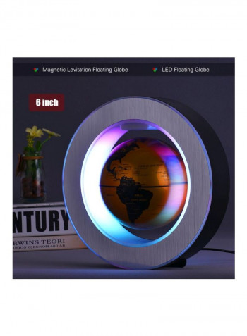Magnetic Levitation Floating Earth Globe Set ذهبي/فضي/أسود