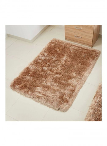 Meilin Superior Shaggy Rug Brown 170 x 120cm