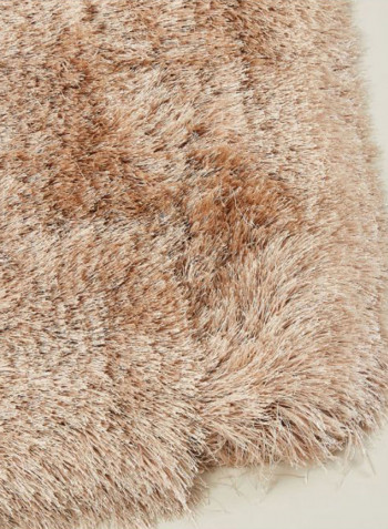 Meilin Superior Shaggy Rug Brown 170 x 120cm