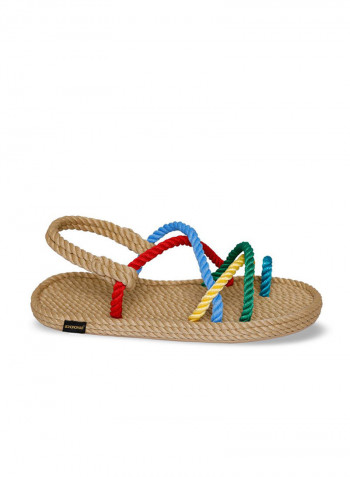Casual Rope Sandals Multicolour