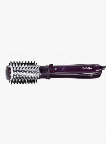 Rotating Brush With 4 Attachments Purple/White