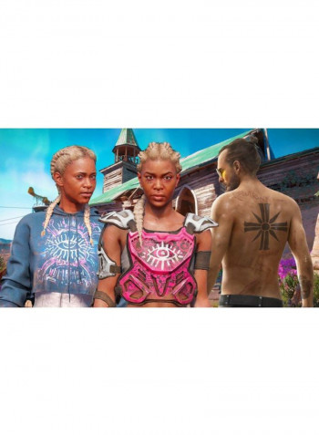 Far Cry New Dawn (Intl Version) With DualShock 4 Wireless Controller - Action & Shooter - PlayStation 4 (PS4)