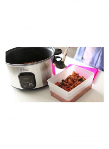 Slow Cooker 6L 6 l 200 W 22750-56 Silver/Black