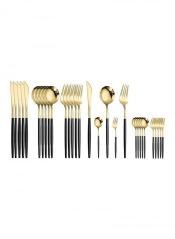 30-Piece Cutlery Set Multicolour