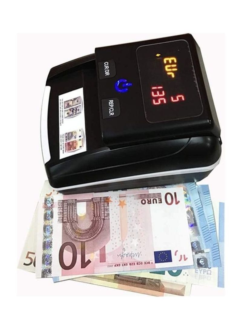 Portable Banknote Value Counter Black