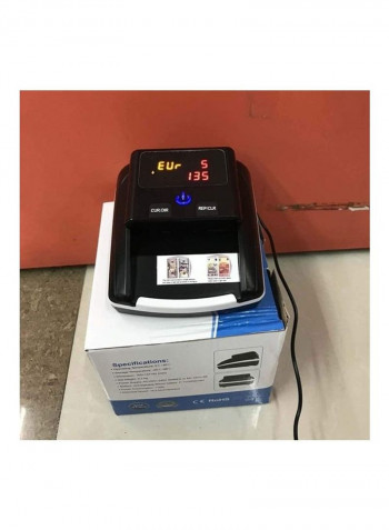 Portable Banknote Value Counter Black