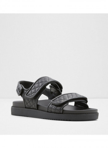 Eowiliwia Kittos Flat Sandals Black