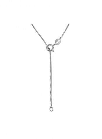 925 Sterling Silver Turtle Vertical Bar Pendant Necklace