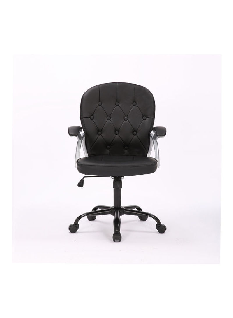 Adjustable Office Chair Black 64.5x99x58cm