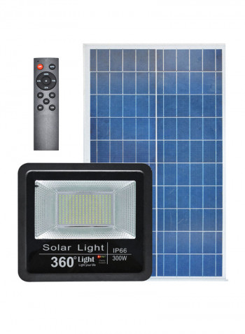 Solar LED Flood Outdoor Light Cool White 7.2kg