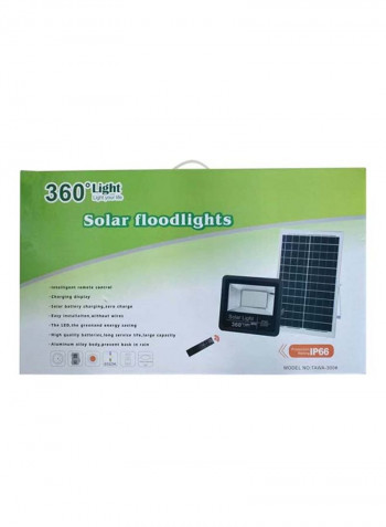 Solar LED Flood Outdoor Light Cool White 7.2kg