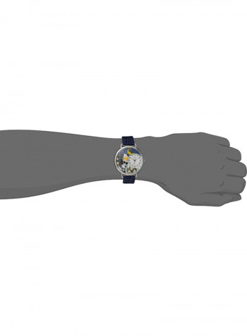 Kids' Casual Leather Quartz Analog Wrist Watch U-0120009