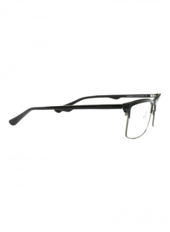 Men's Full Rim Rectangular Eyeglass Frame - Lens Size: 57 mm