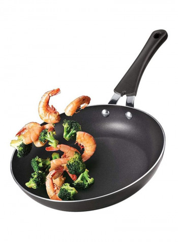 3-Piece Everyday Nonstick Saute Pan Set Black Large Pan 12, Medium Pan 10, Small Pan 8inch