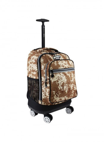 Trolley Backpack with Pencil Case Set - Camouflaged