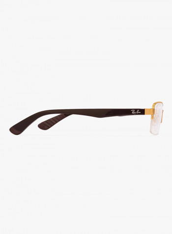 Women's Rectangular Eyeglasses - Lens Size: 51 mm