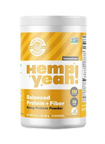 Hemp Yeah Balanced Protein And Fiber Powder