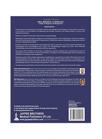 Oral Medicine And Pathology: A Guide To Diagnosis And Management Paperback