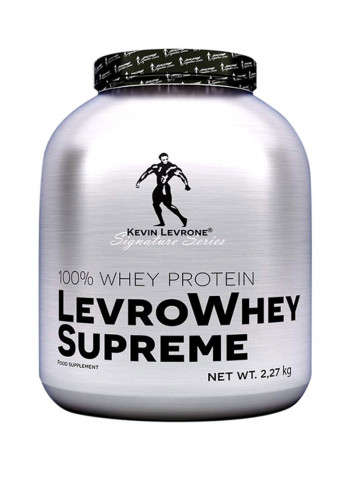 Signature Series LevroWhey Supreme Supplement - Cookies And Cream