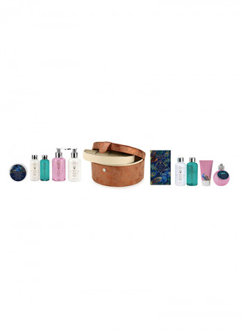 11-Piece Beauty Giftset With Jewelry Case 24x24x20سنتيمتر