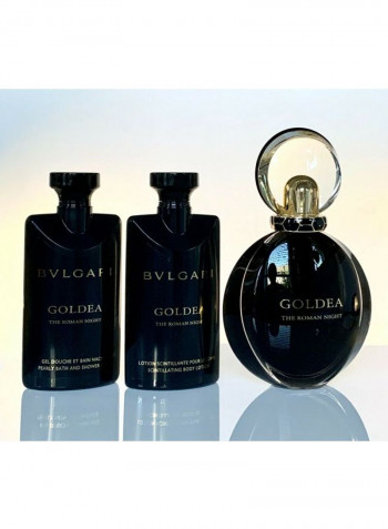 طقم هدايا جولديا ذا رومان نايت EDP 75 Ml, Body Lotion 75 Ml, Shower Gel 75مل