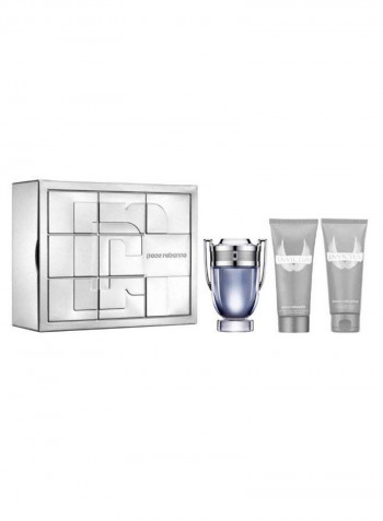 طقم عطر إنفيكتوس EDT سعة 100 مل مع جل استحمام 100 مل ومستحضر بعد الحلاقة 100 مل 100مل