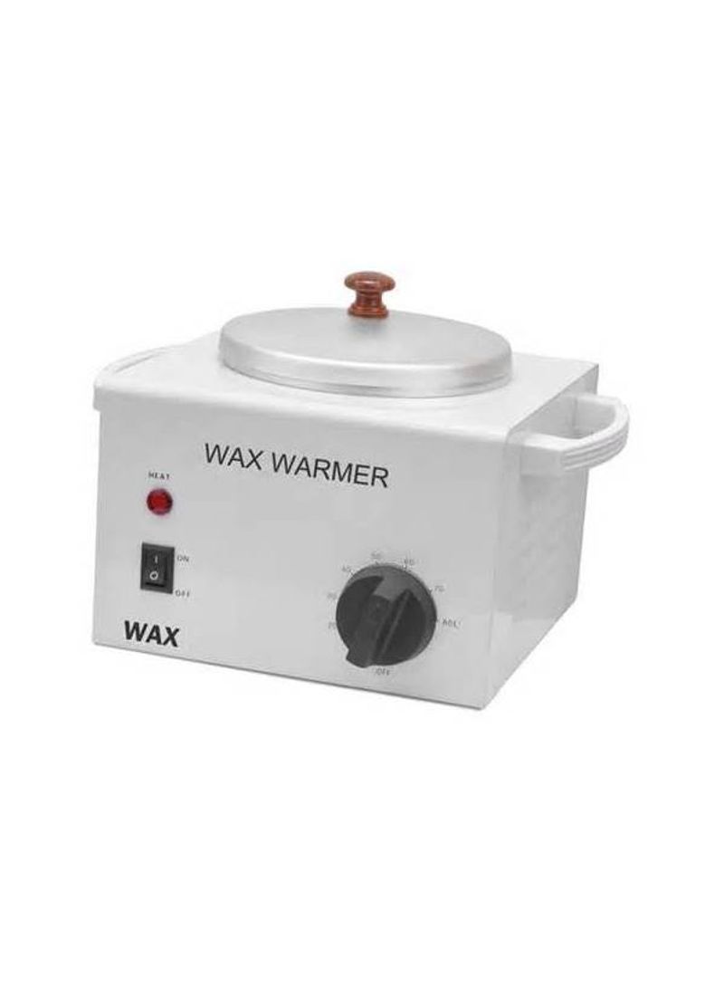 Electric Wax Waxmer White/Chrome/Brown