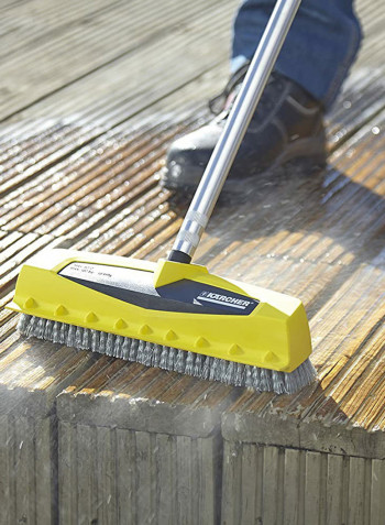 Surface Cleaner Scrubber With Nozzle Yellow/Black/Silver
