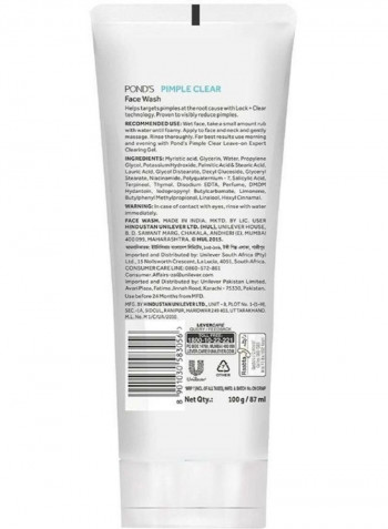 Pimple Clear Face Wash 100g