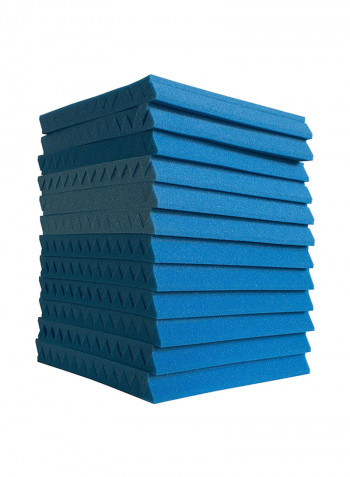 24-Piece Acoustic Foam Soundproofing Studio Panels Set