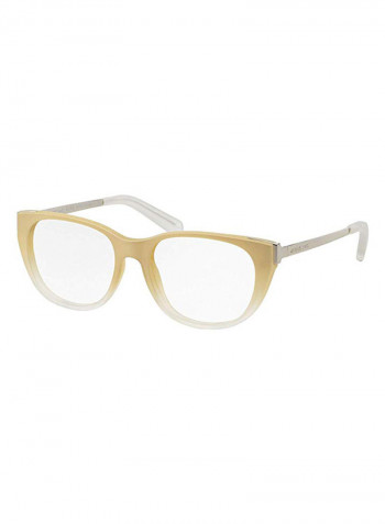 Women's Cateye Frame Eyeglasses - Lens Size: 52 mm