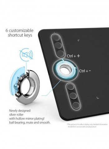 Deco Graphic Tablet Black