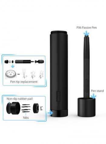 Deco Graphic Tablet Black