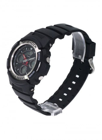 Men's Water Resistant Analog/Digital Watch AW-590-1ADR