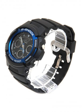 Men's Water Resistant Analog/Digital Watch AW-591-2A